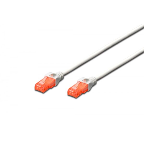 Cavo rete cat.6 2mt rame lszh colore bianco